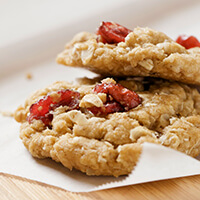 Baked Goods Healthy Oatmeal Cranberry Cookies